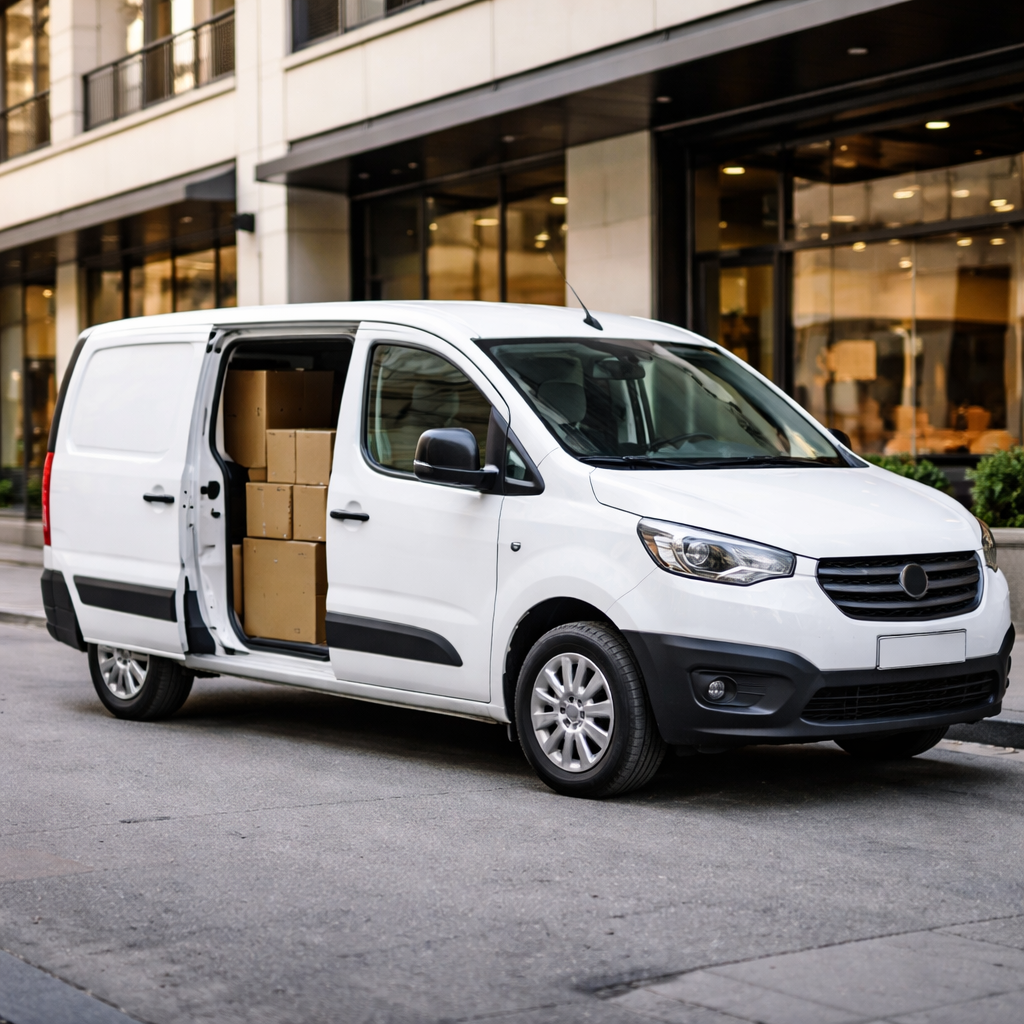 Kamyonet - şehir içi hızlı teslimat