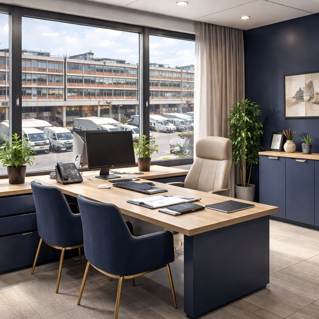 Istoc Logistik ofisi Istoç'ta